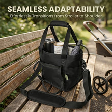 Load image into Gallery viewer, Family Size 4-Compartment Drink Carrier Bag for Coffee Cups &amp; Tumblers
