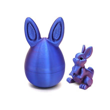 Load image into Gallery viewer, 3D Printed Rainbow Bunny Easter Egg Set