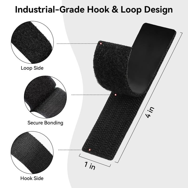 Hook and Loop Tape Sticky Back Double-Sided Command Adhesive Strip